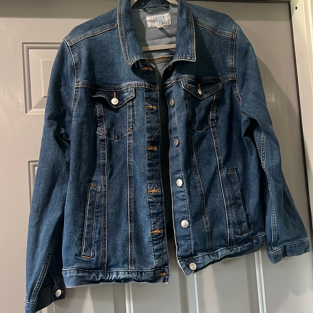 Time and Tru blue Jean jacket